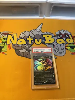 Magic: The Gathering Tatsunari Toad Rider Showcase Foil PSA 9 LOW POP / POP 1!!! - Image 2