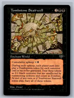 Magic The Gathering Mirage Tombstone Stairwell MTG TCG CCG uncirculated mint Gem - Image 1
