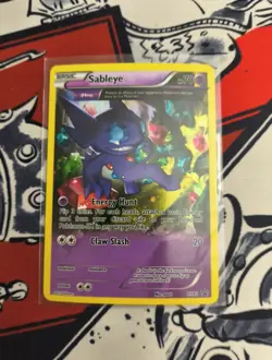 Pokemon TCG Sableye XY Black Star Promos Holo Card XY92 2015 - Image 1