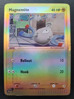 Pokemon Magnemite 61/97 EX Dragon Reverse Holo - Image 1