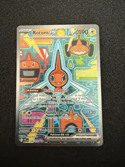 Pokemon TCG Phantasmal Flames Rotom ex SIR Special Illustration Rare 126/094 - Image 1