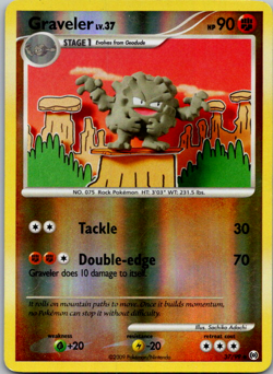 Graveler 37/99 Pokemon TCG Platinum: Arceus Reverse Holo - Image 1