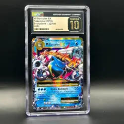 M Blastoise EX 22/108 - Pokemon Evolutions 2016 - Graded CGC PRISTINE 10 - Image 1