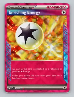 Enriching Energy #191/191 ACE SPEC Rare Surging Sparks Pokemon Scarlet & Violet - Image 1