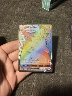 Pokemon Pikachu TCG VMAX Vivid Voltage Holo Card 188/185 Secret Rare, Near Mint - Image 1