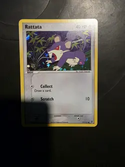 Pokemon TCG Raticate 48/112 and Rattata 77/112 FireRed LeafGreen Reverse Holos - Image 5