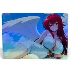 High School Dxd Rias Gremory Goddess Anime Waifu ACG Foil Card - Image 1