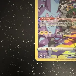 Toxtricity GG09/GG70 Crown Zenith Holo Pokemon TCG English - Image 4