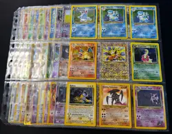Lot of 90 ALL HOLO Vintage Pokemon Card Binder Collection Charizard - Image 1
