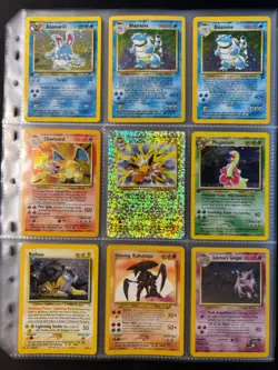 Lot of 90 ALL HOLO Vintage Pokemon Card Binder Collection Charizard - Image 2