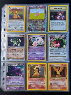 Lot of 90 ALL HOLO Vintage Pokemon Card Binder Collection Charizard - Image 4