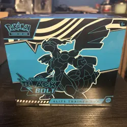 Pokemon Scarlet and Violet Black Bolt Elite Trainer Box ETB SEALED - Image 1