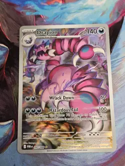 Pokemon tcg Drapion 097/088 POR Full Art Rare Holo Near Mint ! free shipping - Image 1