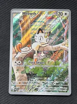 Pokemon TCG ME02: Phantasmal Flames PFL Meowth 106/094 - Image 1