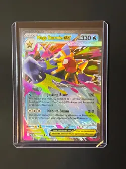 Pokemon TCG: Mega Starmie ex 021/088 Me03: Perfect Order Holo NM - Image 1