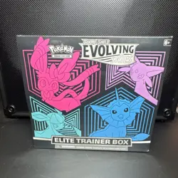 Pokemon Sword & Shield Evolving Skies Elite Trainer Box Sylveon - Image 1