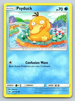 Psyduck 28/149 Normal SM Base Set NM - Pokemon TCG - Image 1