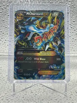 2014 Pokemon TCG M Charizard EX Ultra Rare Holo Mega Flashfire 69/106 - Image 1