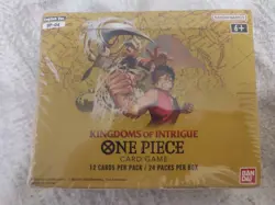 🧭One Piece OP-04 Kingdoms Of Intrigue Collector Booster Box Sealed🏴‍☠ - Image 1