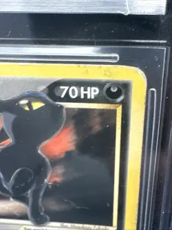 2007 Pokemon POP Series 5 #17 Umbreon Gold Star Beckett AuthenticAltered Not PSA - Image 5
