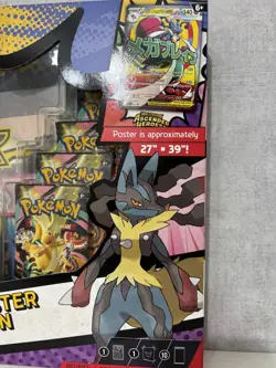 Pokemon TCG Ascended Heroes | Premium Poster Collection Lucario | New - Image 2