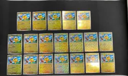 2025 Pokemon Chinese Gem Pack Volume 1 Captain Pikachu Holo Lot - 19 Cards - Image 1
