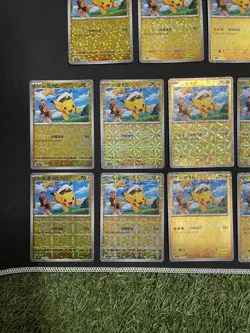 2025 Pokemon Chinese Gem Pack Volume 1 Captain Pikachu Holo Lot - 19 Cards - Image 2