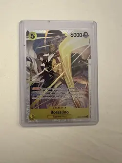 Bandai One Piece Card Game Borsalino 6000 Power EB04-058 Egghead Navy Special - Image 1