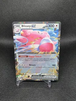 Blissey EX Double Rare Holo Card 134/167 Sv06: Twilight Masquerade - Image 1