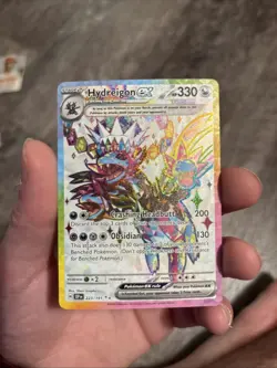 Pokemon TCG Surging Sparks Hydregion EX Card 223/191 - Image 1