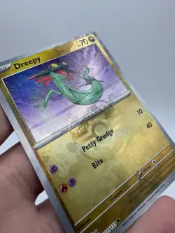 Pokemon TCG Dreepy Prismatic Evolutions Masterball Texture Shift ERROR CARD - Image 2