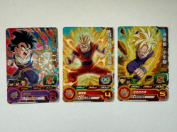 Super Dragon Ball Heroes Trading Card Son Gohan Set of 3 Japan Good condition - Image 1