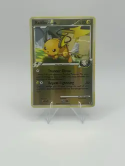 Pokemon Card - Raichu GL Rising Rivals 31/111 Reverse Holo Rare - Image 1