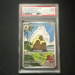 Alolan Dugtrio 208/191 PSA 9 Illustration Rare Surging Sparks Pokemon Card 🔥🔥 - Image 1