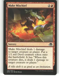 Make Mischief - Eldritch Moon - MTG - Common - #135 - NM - Image 1