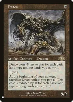 Draco - Retro Frame The List LP MTG - Image 1