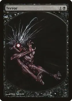 Terror - Promo Magic Player Rewards LP MTG - Image 1