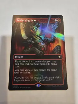 Deflecting Swat (Borderless) Commander Masters Foil - Image 1