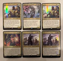 2016 WOTC MTG MAGIC THE GATHERING COMMANDER OVERSIZED FOIL CARDS LOT BREYA + - Image 1