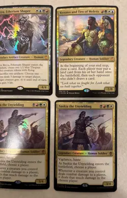 2016 WOTC MTG MAGIC THE GATHERING COMMANDER OVERSIZED FOIL CARDS LOT BREYA + - Image 4