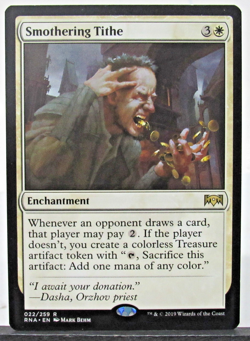 MTG Smothering Tithe Ravnica Allegiance Regular NM Magic The Gathering NM - Image 1