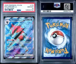 💎PSA 10 Gem Mint N's Zoroark ex 175/159 Sv09: Journey Together Holo Rare💎 - Image 4