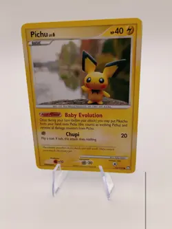 Pokemon Pichu DPBP#025 2007 93/123 Mysterious Treasures 2007 - Image 2