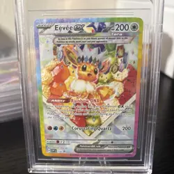 Pokemon Eevee ex Prismatic Evolution Super-Premium Coll Promo SVP EN 174 BGS 9.5 - Image 2