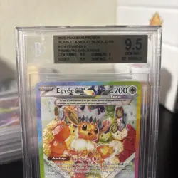 Pokemon Eevee ex Prismatic Evolution Super-Premium Coll Promo SVP EN 174 BGS 9.5 - Image 3