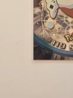 Speaking #119 Holograpic Topps Blue Label Pokemon Card Nm Condition TV Edition - Image 2