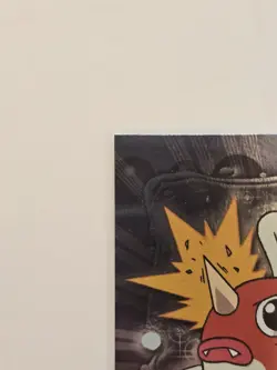 Speaking #119 Holograpic Topps Blue Label Pokemon Card Nm Condition TV Edition - Image 5