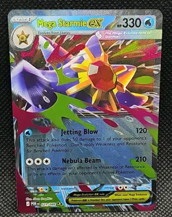 Pokemon Mega Starmie Ex 21/88 Perfect Order Mint Condition - Image 1