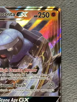 Carracosta GXSM239 Sun & Moon Pokemon Card Holo Promo Full Art 202 NM - Image 5
