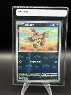 Vullaby Master Ball Reverse Holo 063/086 Pokemon White Flare English - Image 1